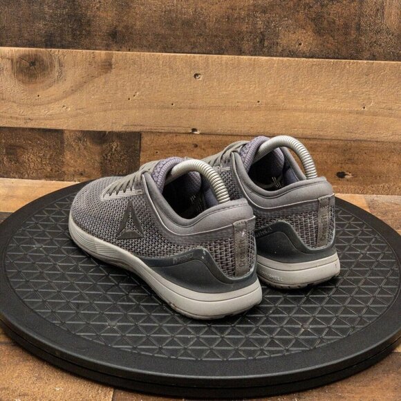 REEBOK NANO 8 WOMENS ATHLETIC SHOES CROSSFIT GYM WALKING GRAY LOW SIZE 6.5 - Picture 6 of 9